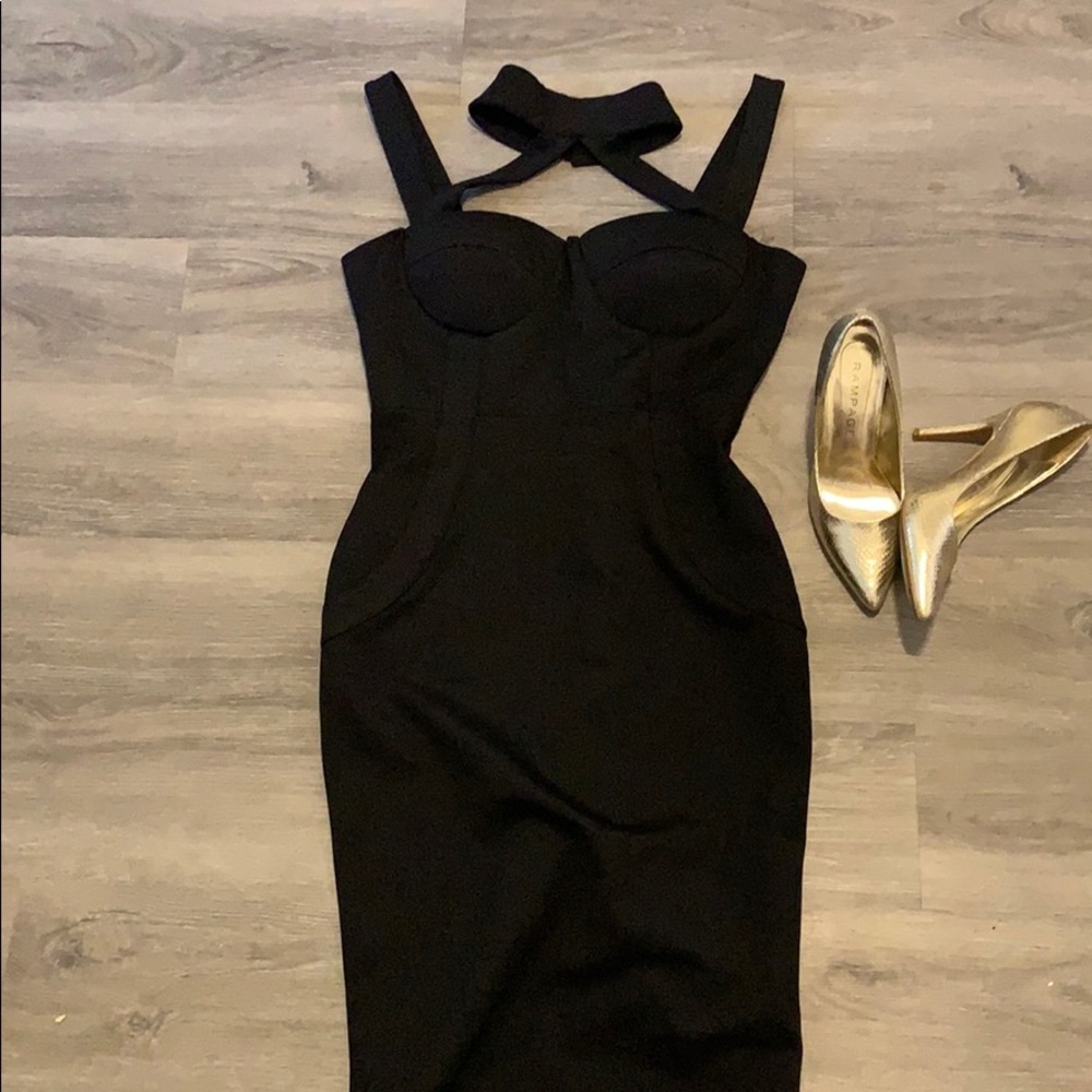 Black Fashion Nova Dress